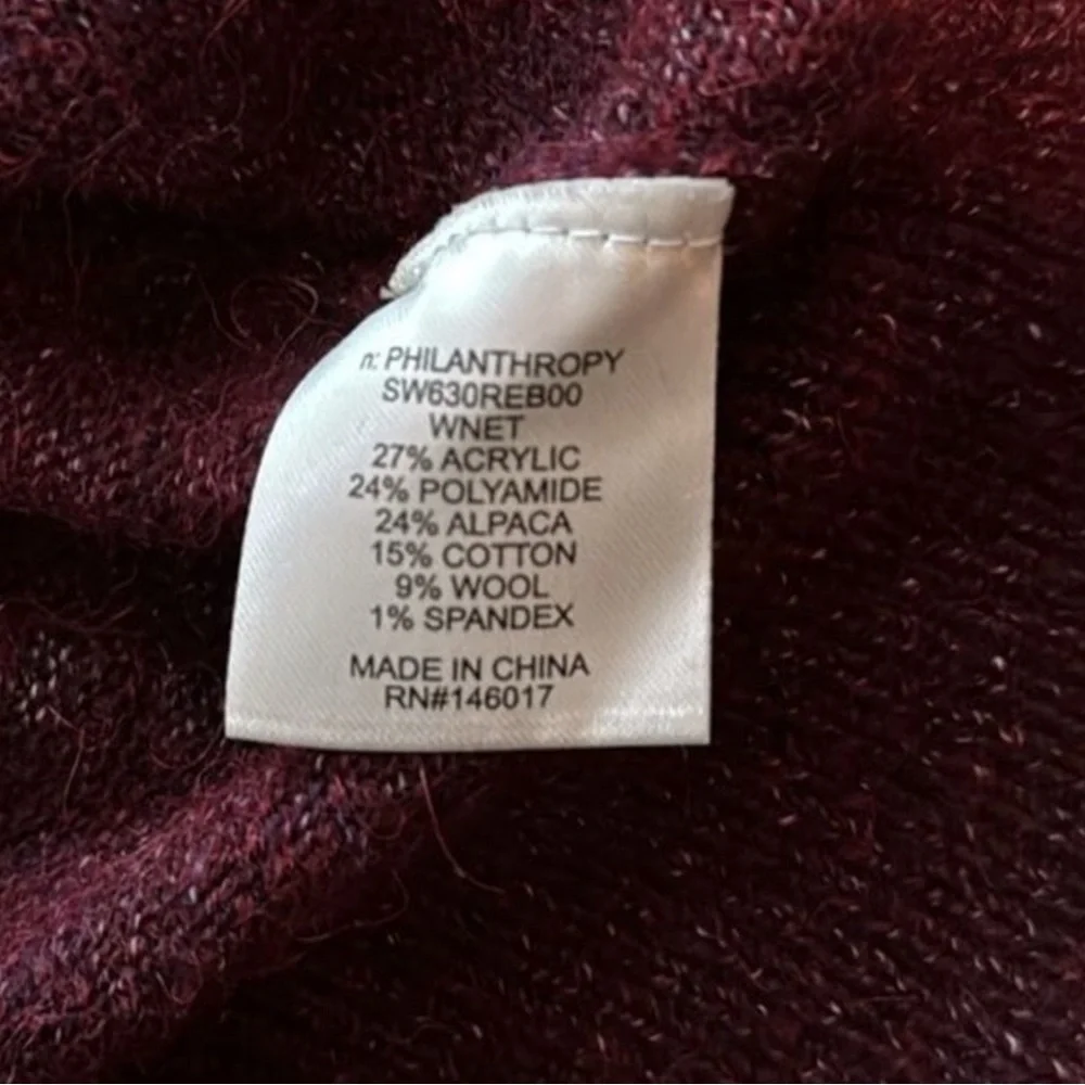 n:PHILANTHROPY Wool Blend Sweater - Picture 9 of 9